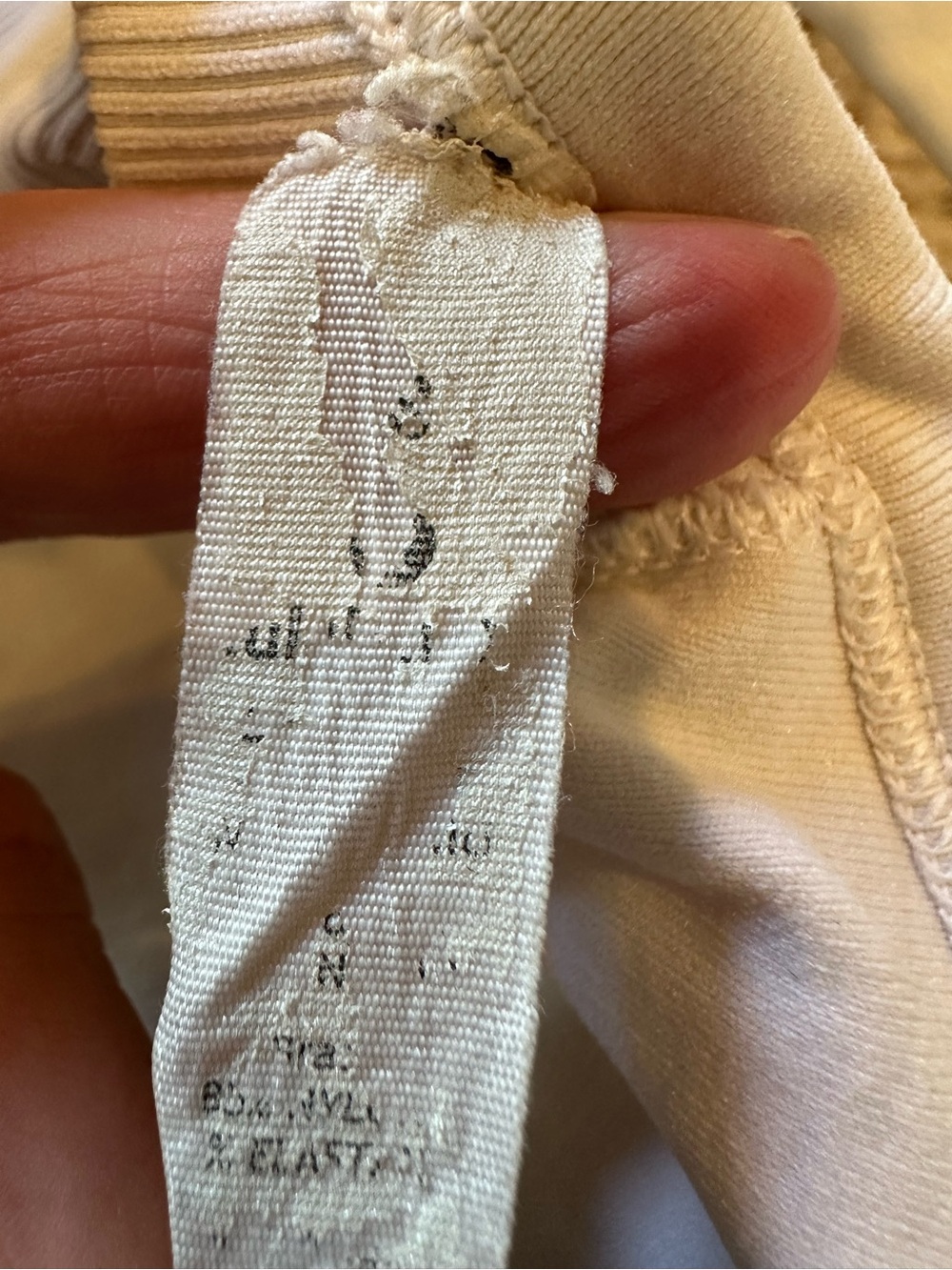 lululemon athletica White Ribbed Racerback Tank - Picture 6 of 6
